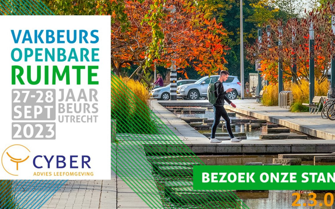 Uitnodiging Vakbeurs Openbare Ruimte 27-28 sept 2023