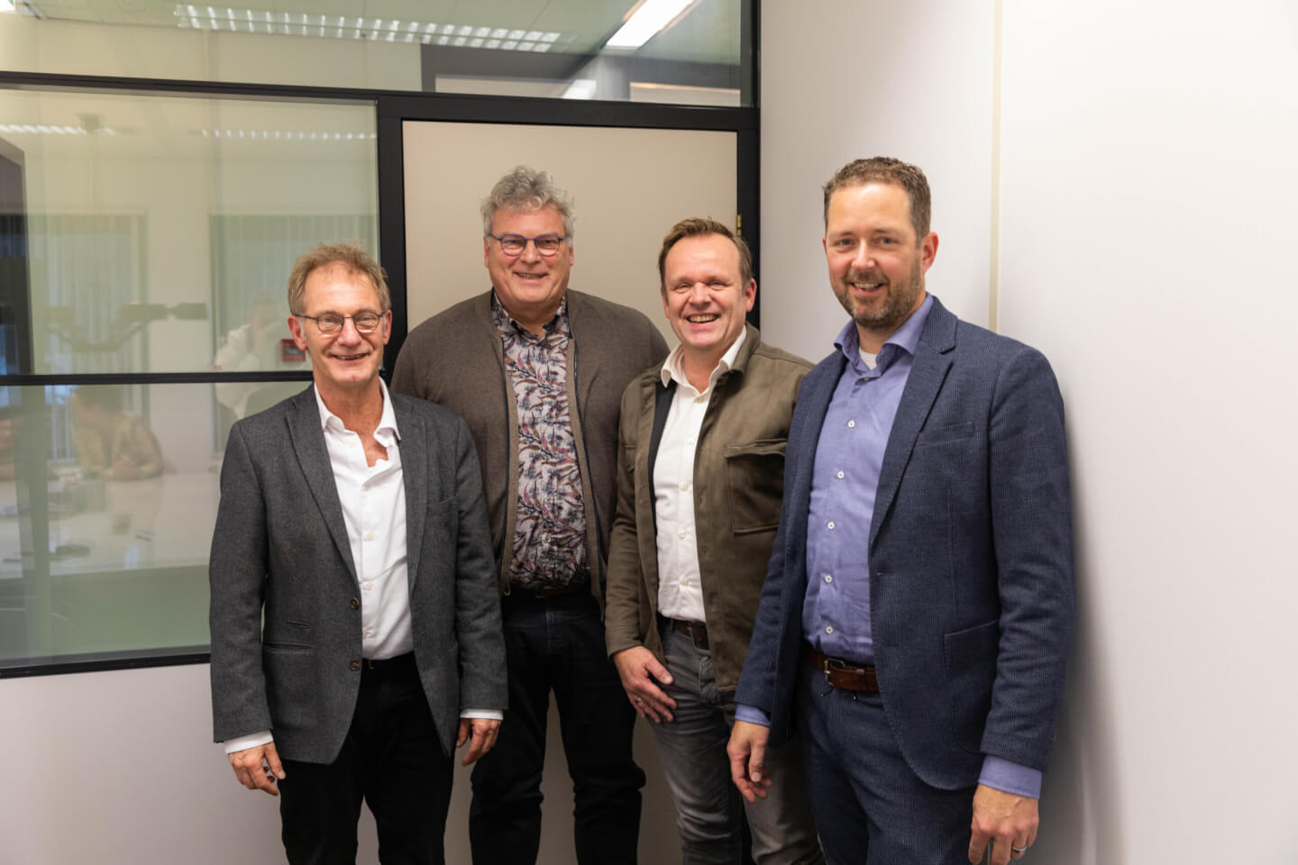 Bas Rasker Marcel Aarnink en Martijn Buitenhuis nieuwe eigenaren Cyber Advies - Cyber